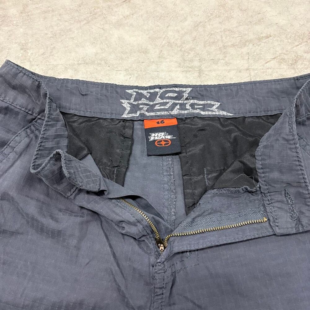 No-fear Men's Navy and Grey Shorts